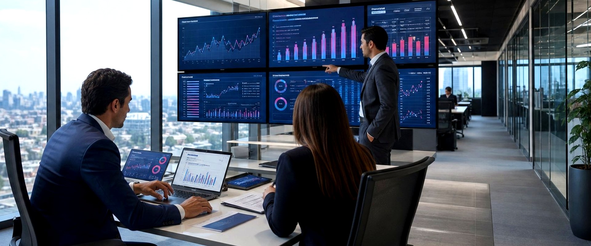 Equipo de tesorería empresarial